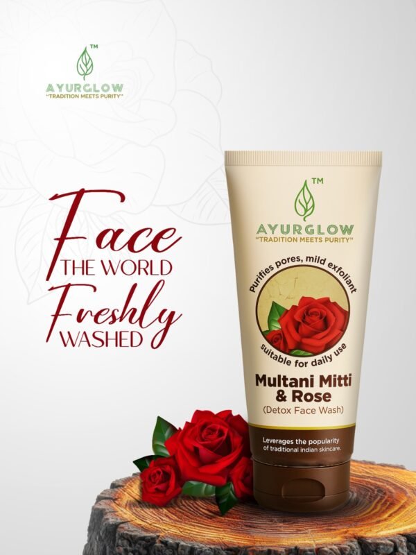 Multani Mitti & Rose Detox Face Wash