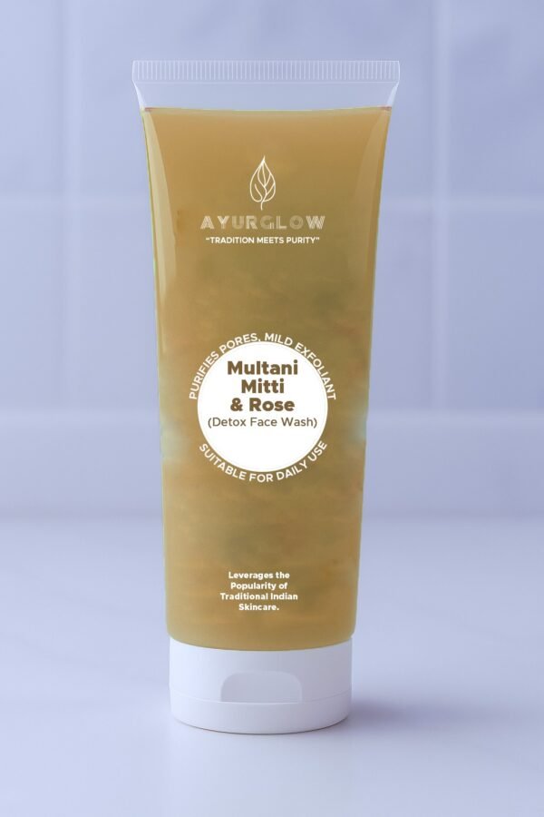Multani Mitti & Rose ( Detox Face Wash )