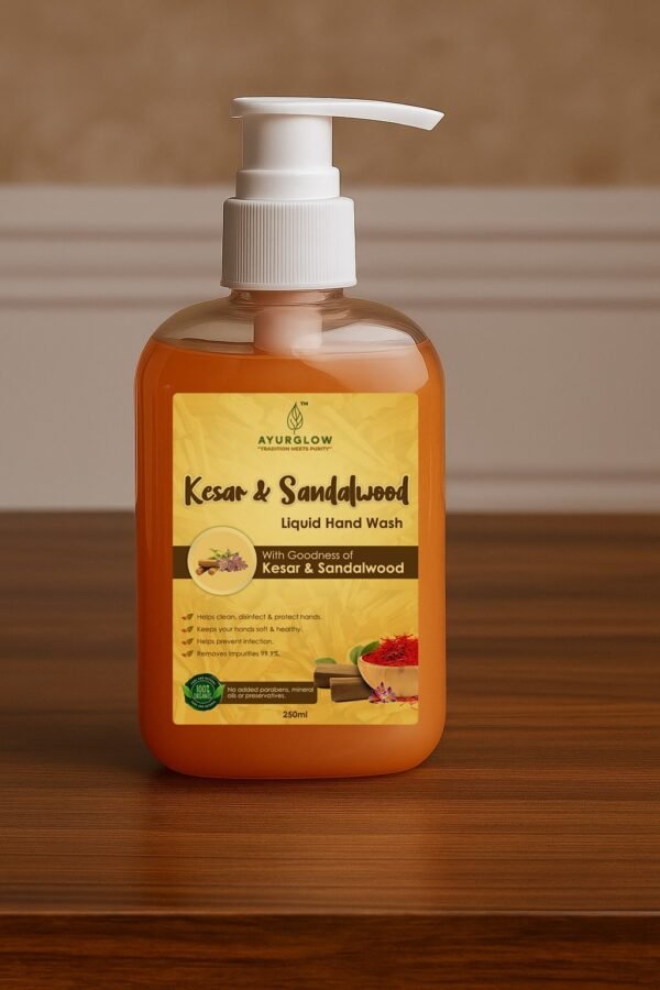 Kesar & Sandalwood Liquid Hand Wash
