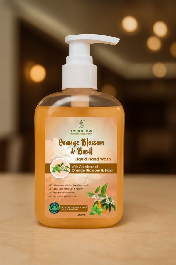 Orange Blossom & Basil Liquid Hand Wash