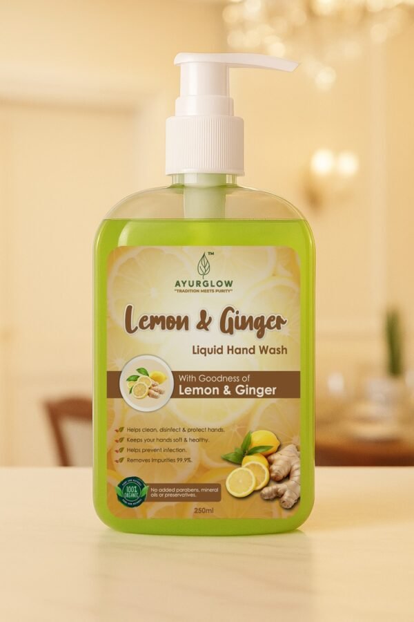 Lemon & Ginger Liquid hand wash