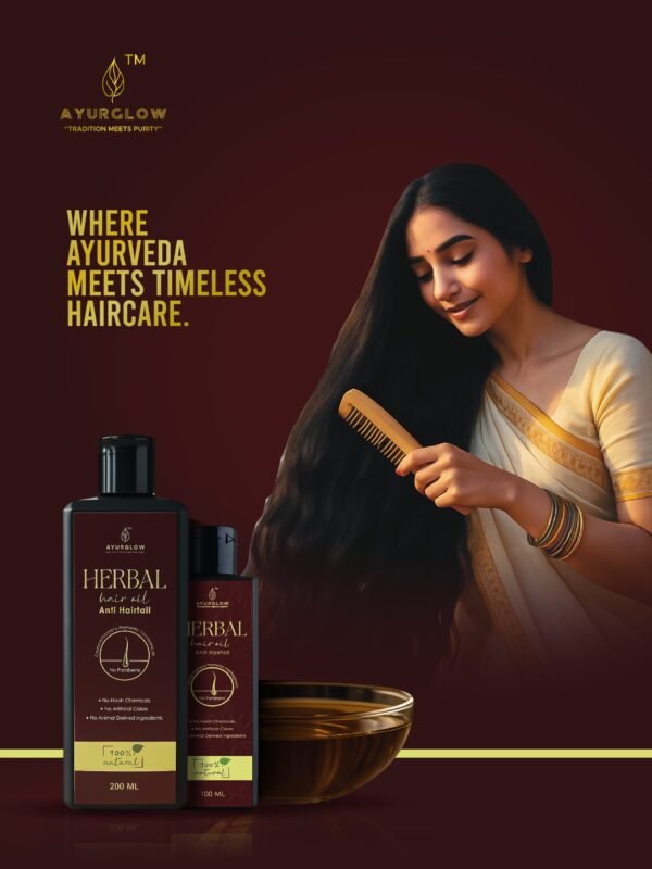 Herbal Hair Oil-Anti Hairfall - Image 2