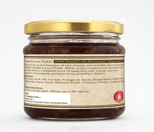 PUNJABI LEMON PICKLE - Image 2